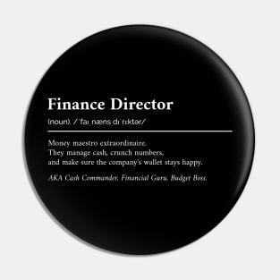 Finance Director Pin