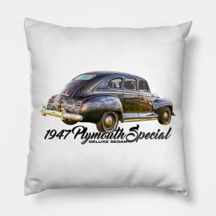 1947 Plymouth Special DeLuxe Sedan Pillow