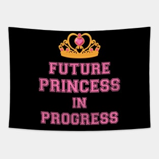 Future Princess in Progress Tapestry