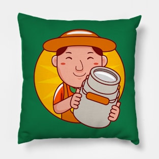 Farmer Man Pillow