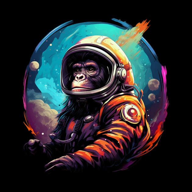 space monkey by boxermaniac