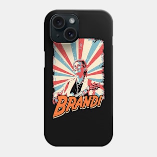 brandi vintage poster Phone Case