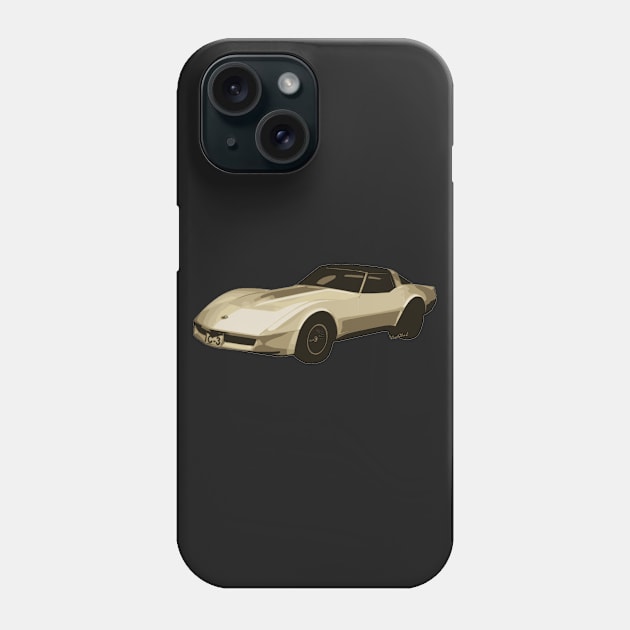 1982 Chevrolet Corvette Phone Case by vivachas