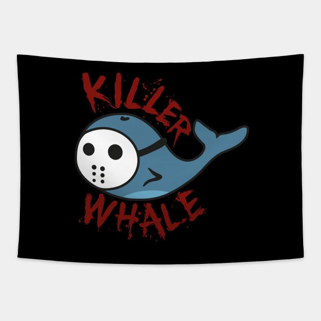 Killer Whale Tapestry by JanzDesign