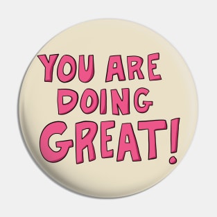 You are doing great! Pin