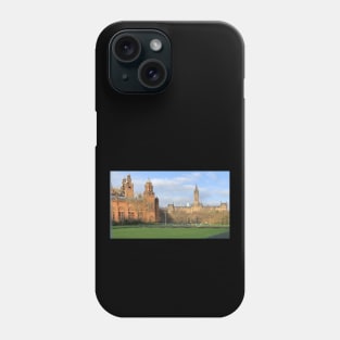 Glasgow University and the Glasgow Art Gallery and Museum Phone Case