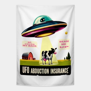 UFO Abduction Tapestry