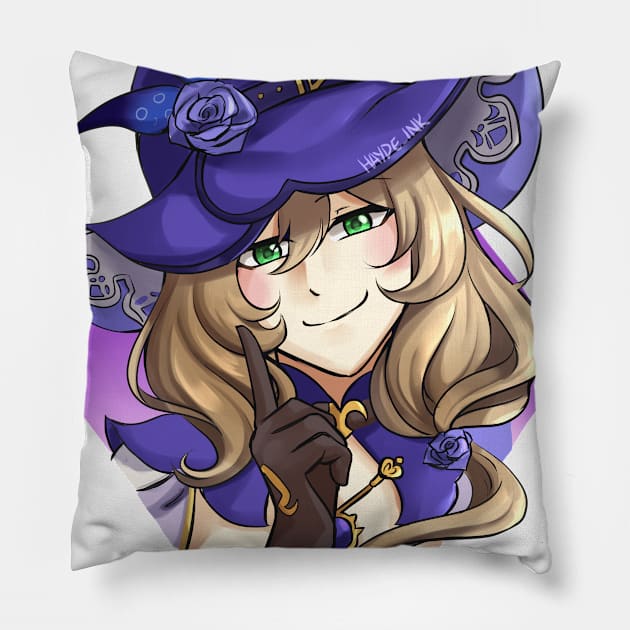 Lisa Badge Pillow by Hayde