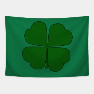 Four Leaf Clover - Lucky for St Paddy's Day Tapestry