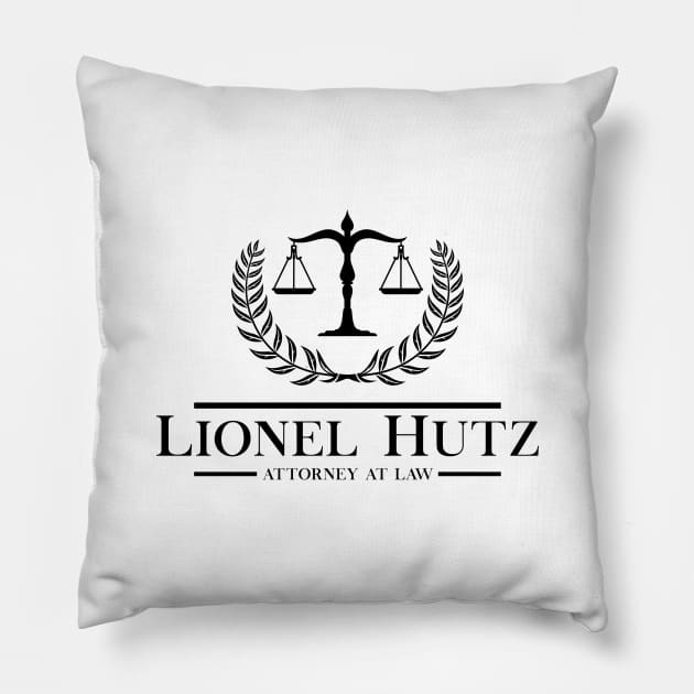 Lionel Hutz: Attorney at Law Pillow by tvshirts