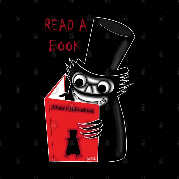 Read a Book, with Mr. Babadook by Bat13SJx