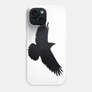 Raven silhouette Phone Case