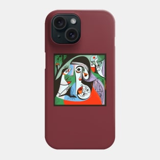 Artsy Style Woman in Grove Phone Case