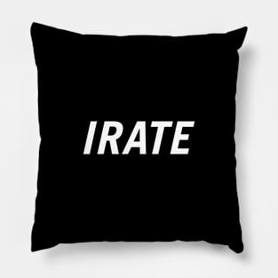 Irate Pillow