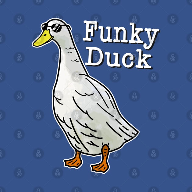 Funky Duck by NateArtDesign