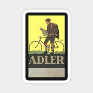 Adler Bicycles - Vintage Bicycle Poster from 1910 Magnet