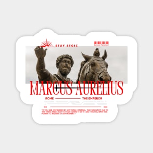 Marcus Aurelius Horse Statue Modern Design Magnet