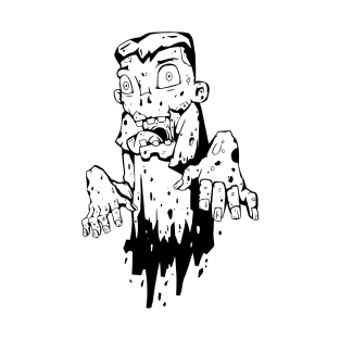 Zombie in comic book style T-Shirt