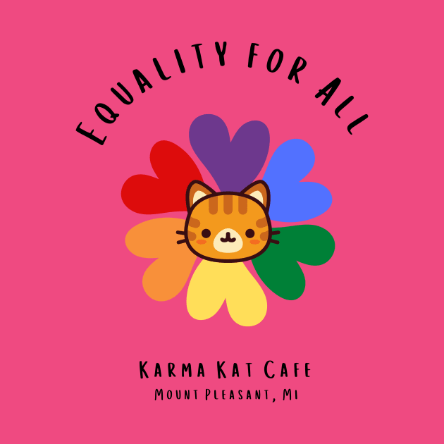 Paws up for equal rights by Karma Kat Cafe & Rescue