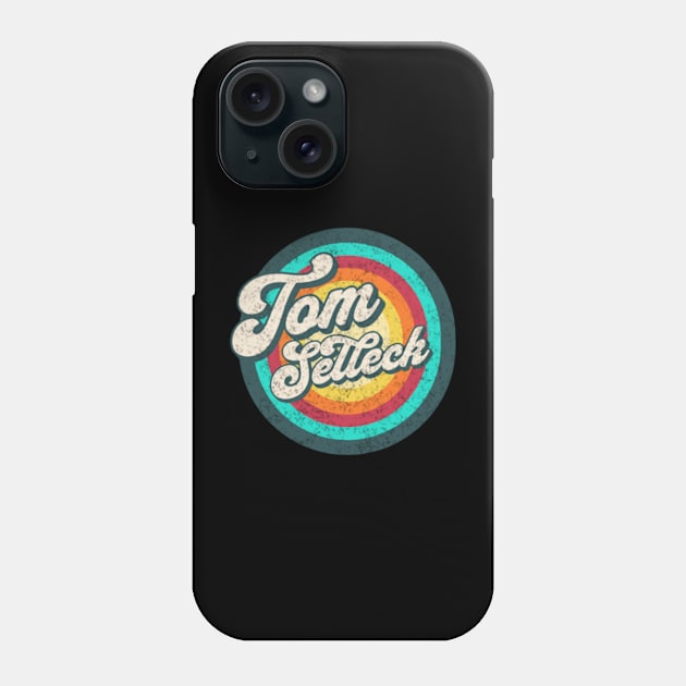 tom/ name in rainbow circle Phone Case by girls store