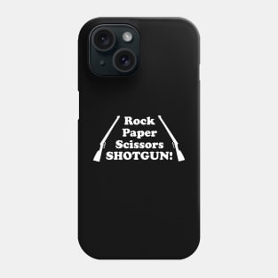 Rock, Paper, Scissors, Shotgun! Phone Case