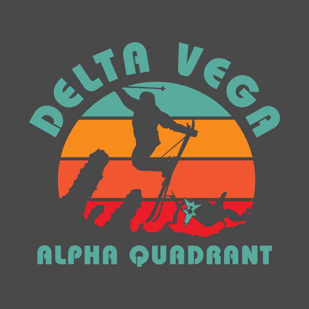 Ski Delta Vega by MindsparkCreative