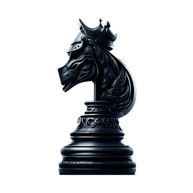 Epic Chess knight piece: cool chess merch by Design Threads