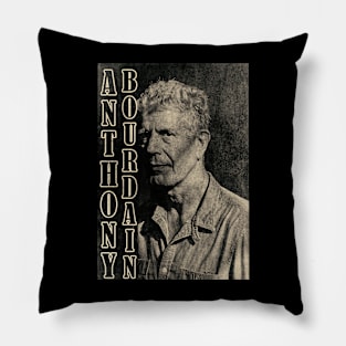 anthony bourdain Pillow