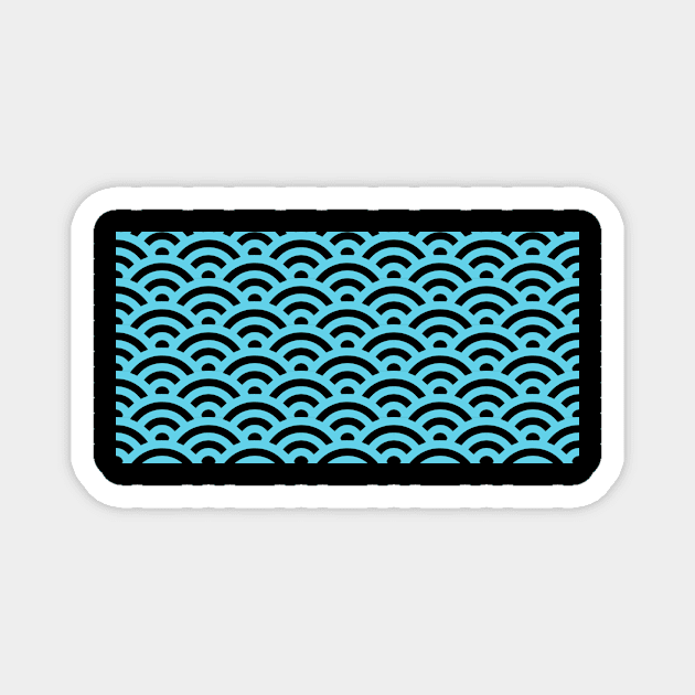 waves Magnet by CurlyDesigns