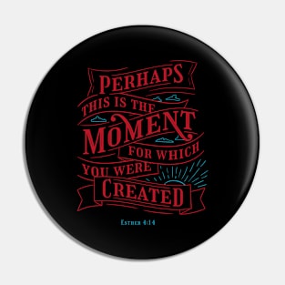 Destined Moment Script Pin