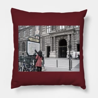 Paris Palais Royal Metro Pillow