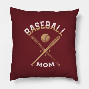 baseball mom Pillow