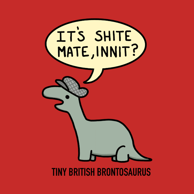 Tiny British Brontosaurus by Deliberately Buried