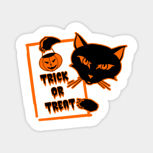 Halloween Trick Or Treat Magnet