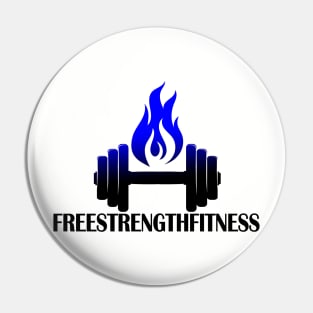 Free Strength Fitness Pin