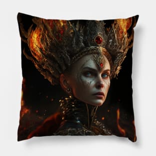 Queen Demonica of the Heavens Pillow