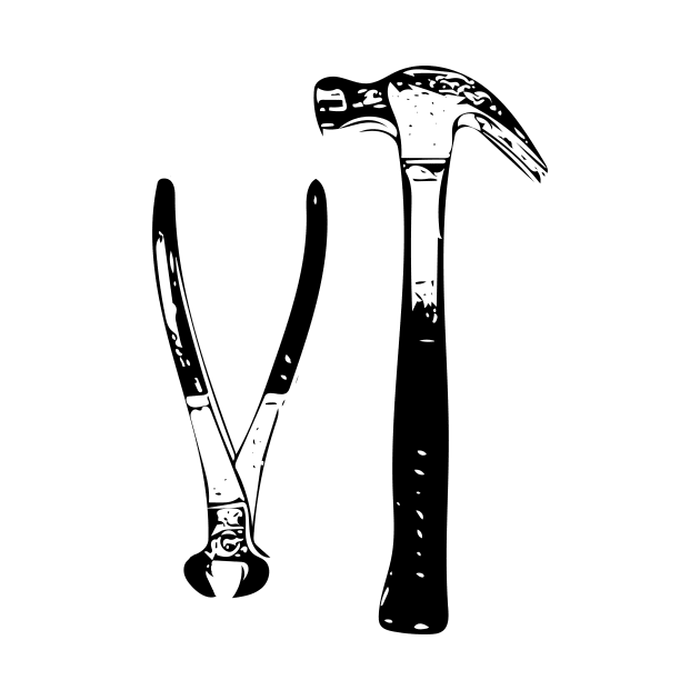 Hand Tools - Hammer and Pincers by liiwii