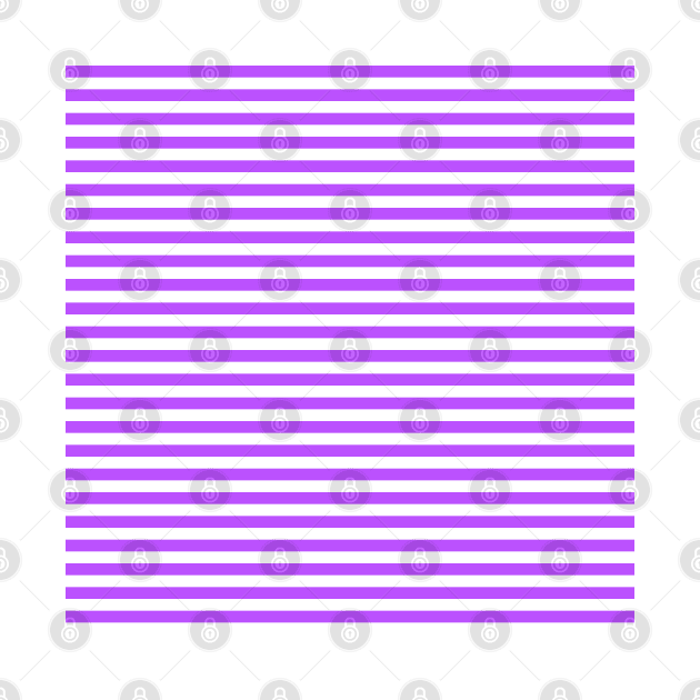 Purple Horizontal Stripes Pattern by DesignWood Atelier