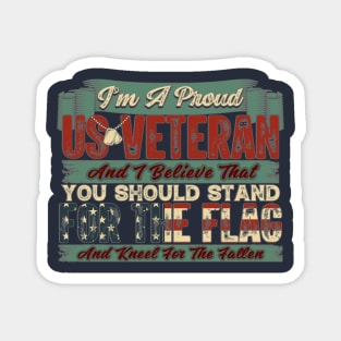 Proud US Veteran Magnet