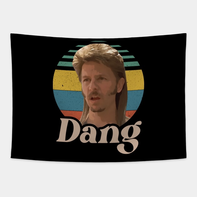 Retro Dang Movie Tribute Design Tapestry by Lovely Tree