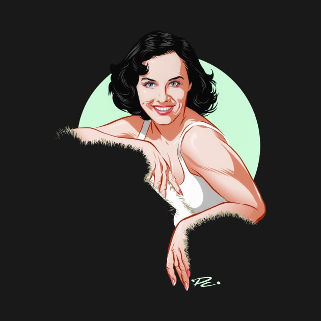 Paulette Goddard - An illustration by Paul Cemmick by PLAYDIGITAL2020