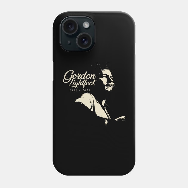 Gordon Lightfoot Phone Case by mia_me