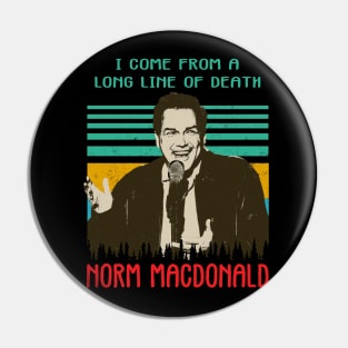 Norm macdonald Pin