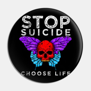 Stop Suicide Pin