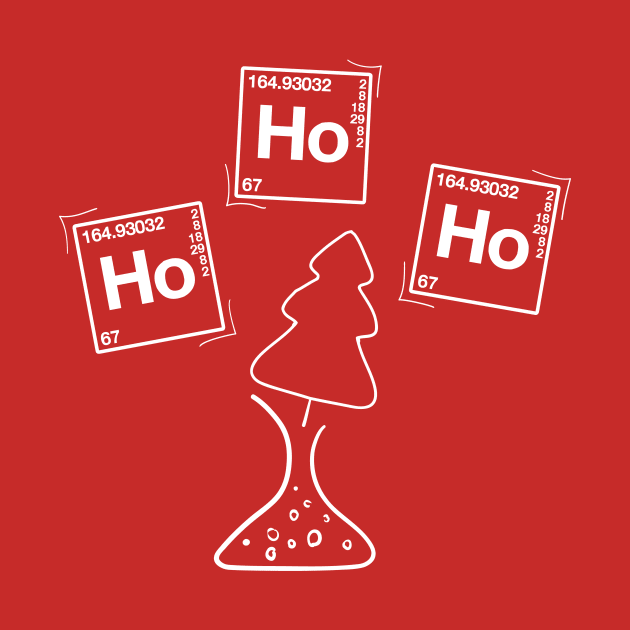 Ho Ho Ho Holmium Chemist Christmas by Xeire