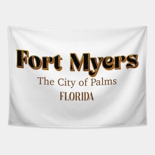 Fort Myers The City Of Palms Florida Tapestry