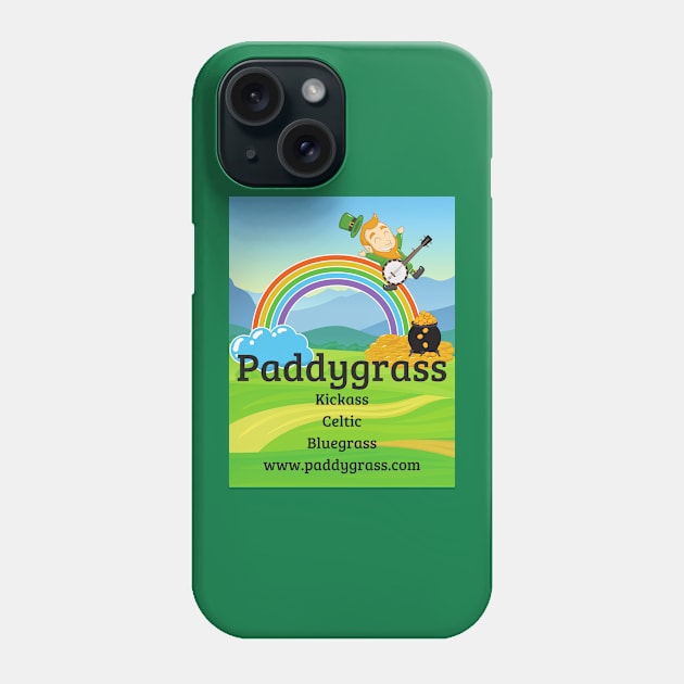 Banjo Leprechaun Phone Case by Paddygrass Band