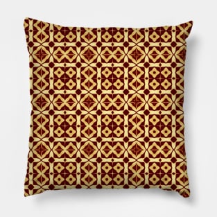 Classic Gold Pattern Pillow