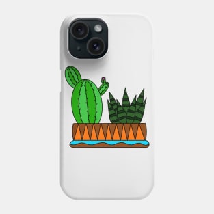 Cute Cactus Design #22: The Aztek Succulent Cactus Team Phone Case