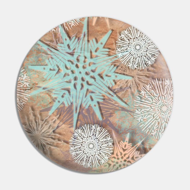 vintage snowflakes Pin by augenWerk